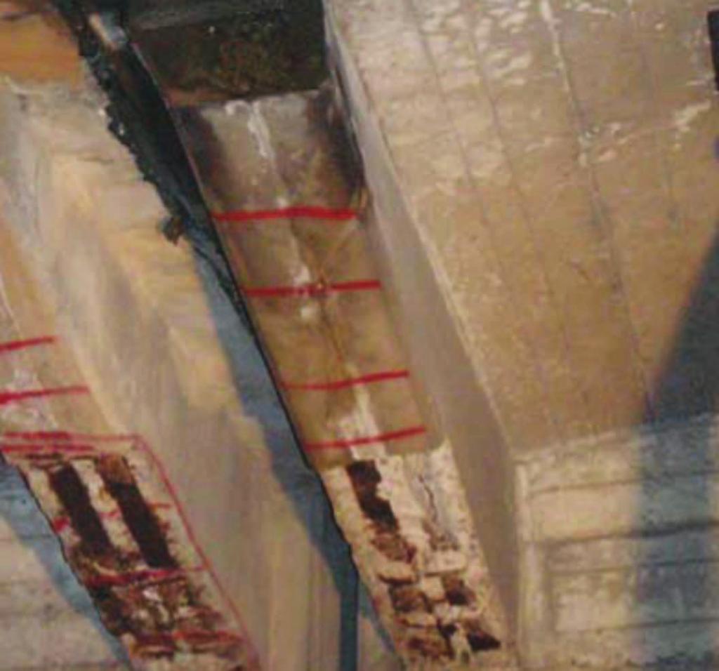 deterioration Secondary structural components are deteriorating Design leaves bridge