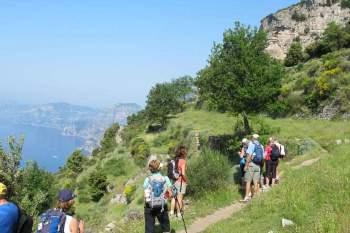 This is one of the more popular trails on the Amalfi Coast, and walking along this path high above the sea you ll see why it has gained such renown.