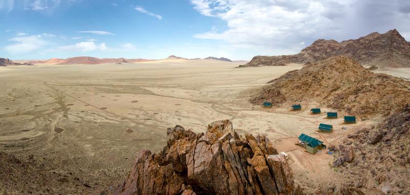 The next two nights are spent at Kulala Adventurer Camp, a small and rustic desert camp set on 37,000 hectares of land near the spectacular dunes of Sossusvlei.