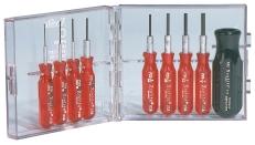 TOOL SETS PS89 Screwdriver Set for Hex Socket Screws - Inch Sizes Handles more jobs with fewer tools, saves bench space and lightens service kit Equipped with remarkable black, piggyback torque