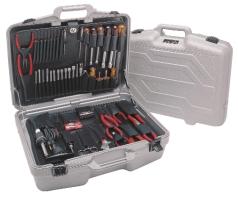 ATTACHÊ TOOL CASES Model TCMG150ST and TCMG150MT Carefully selected intermediate assortment of Xcelite hand tools Contains 23 individual hand tools, popular WP25 Weller 25 watt soldering iron, 24