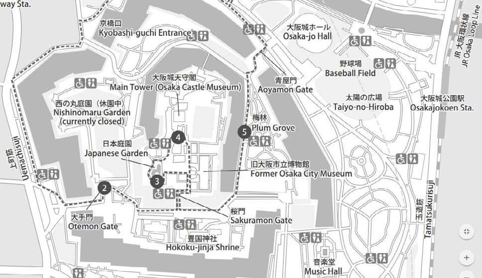 Osaka Castle area map 30. Osaka Castle Shin-Osaka Don t forget to pick up luggage!