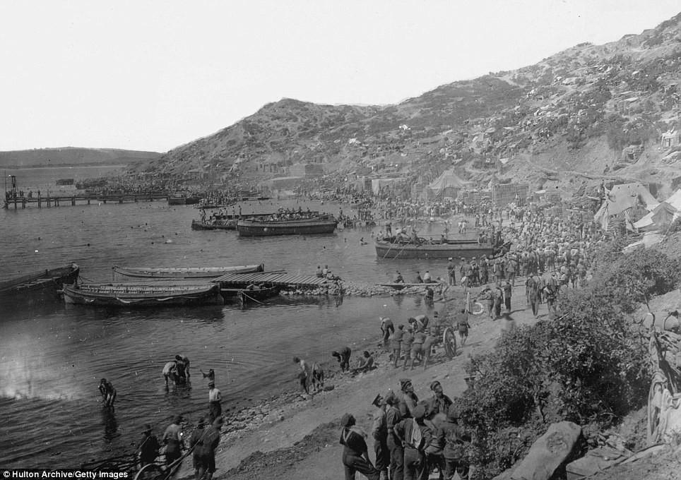 In August 1915 the Australians were used to create diversionary demonstrations during the debacle of the Suvla Bay operation.