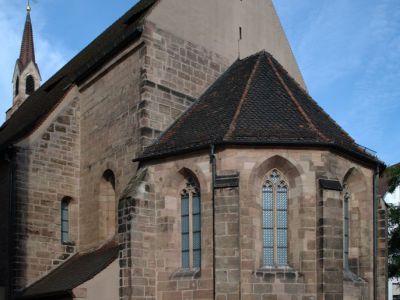 Address: Königstra?e 79, 9040 Nuremberg, Germany Image Courtesy of Flickr and keichwa D) St. Clara's Church Built in 1241, St. Clara s Church was adopted by a Protestant congregation in 1591.