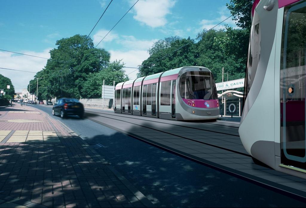 [ PUBLIC ] 2.3 The Wednesbury to Brierley Hill Extension comprises: 10.7km of new twin track (of which 6.7km runs along the former South Staffs Railway corridor and 4.