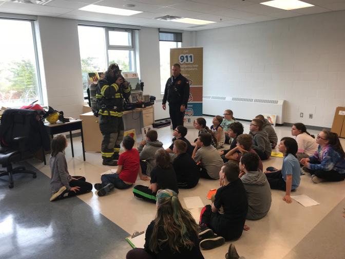 Learn Not to Burn Program CBS Elementary The Newfoundland and Labrador Association of Fire Services Learn Not to Burn Program visited CBS