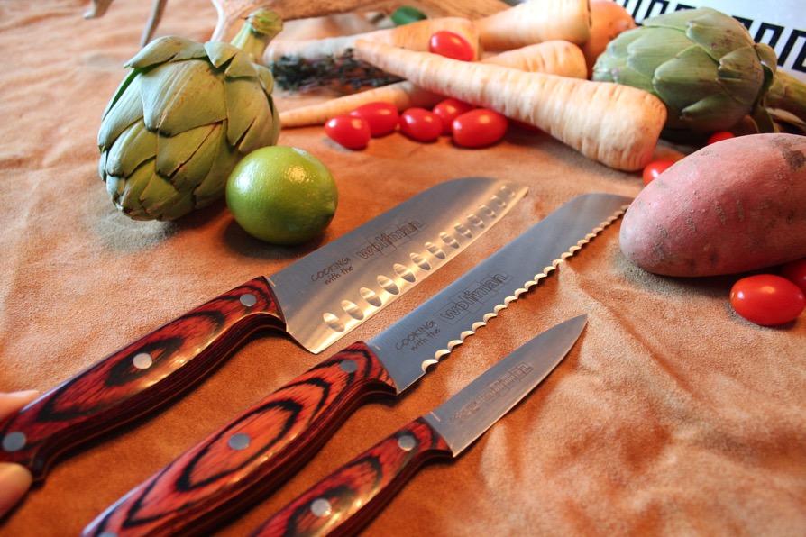 WINEWOOD KNIVES Like our Europe Forged line, our Winewood knives have full-tang blades, meaning the blades run the full length of the handle, providing good leverage for improved safety.