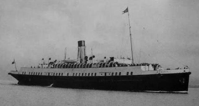 Initial Tender Duties NOMADIC first arrived in Cherbourg, her home port on June 3, 1911 to begin serving as a tender for the White