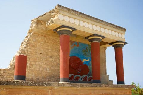 An Island Civilization Built by ancient people, called the Knossos, who
