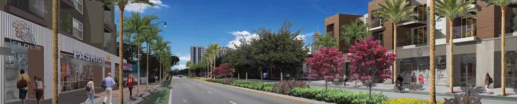 This project will be the Broward County Metropolitan Planning Organization s flagship project serving as a model for how streets should be designed to support all forms of transportation in the