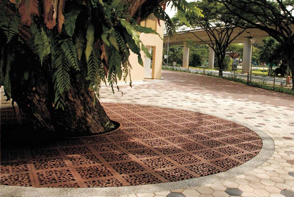 All tree-grates require supporting frames except tree-grates that come in 2 sections and are 1200mm or less in size. These are optional and come separately for each individual model. a. Di Di 86 0m m Dia 86 0m m mm 1200 1500 a.