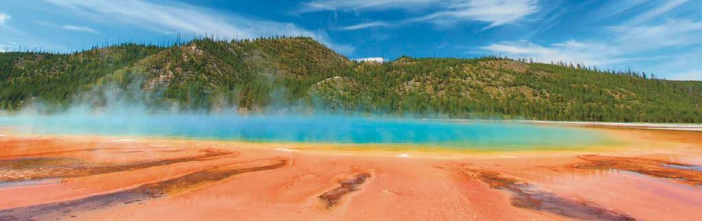 YELLOWSTONE & THE GRAND TETONS Including a Wildlife Excursion May 27 - June 2, 2017 7 DAYS TOUR HIGHLIGHTS & INCLUSIONS Roundtrip Airfare from MSP Deluxe Motorcoach Transportation 6 Nights Quality