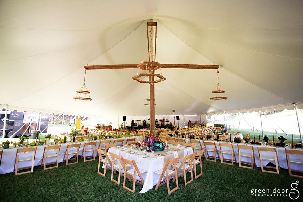 $300 value) Pole Tent **Sectional tents are expandable in length.