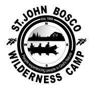 St. John Bosco Wilderness Camp Junior & Intermediate Supply List EQUIPMENT Compact Sleeping Bag Down, Hollofil, Qualofil, Polarguard and Microloft are all quality insulators.