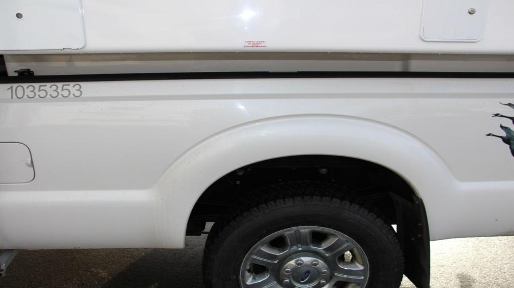 Your camper should be installed on a flat surface and fifth wheel hitches must be removed.