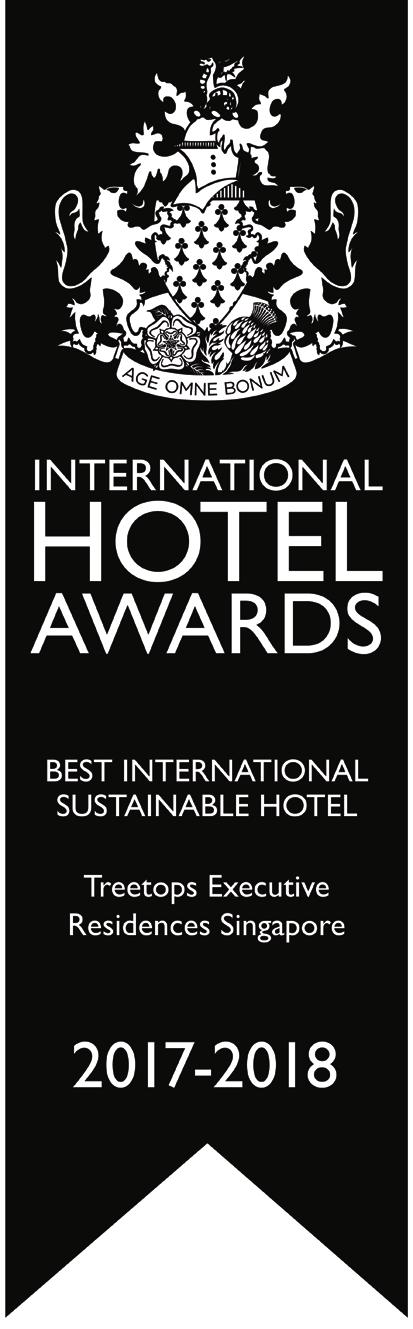 07 HOSPITALITY MANAGEMENT AWARDS 07 / HOSPITALITY MANAGEMENT Best Resort Hotel Singapore Asia Pacific Hotel Awards 2017-2018 Best City Hotel Singapore Asia Pacific Hotel Awards 2017-2018 Tay Hock