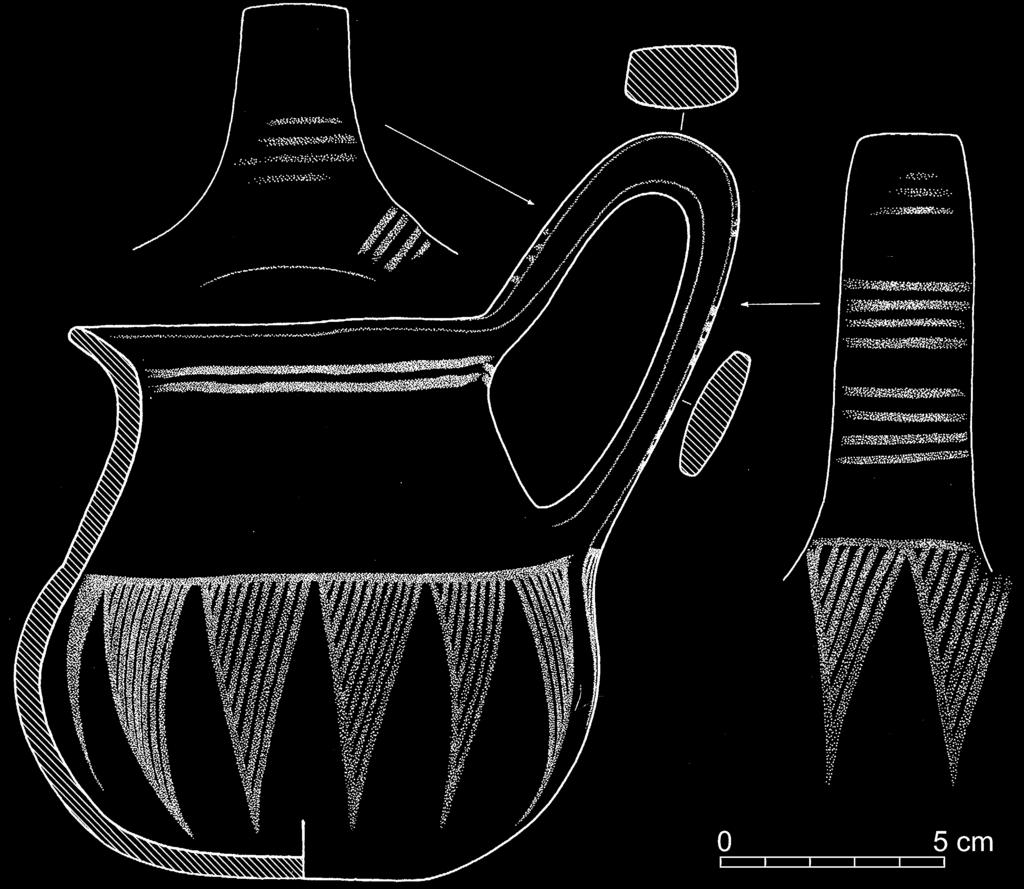 126 JOHN K. PAPADOPOULOS ET AL. [AJA 111 Fig. 19. Handmade, matt-painted one-handled bowl or cup/ kyathos (P 166) from Tomb 35 (drawing by I. Zaloshnja). paramotor) (fig. 24).