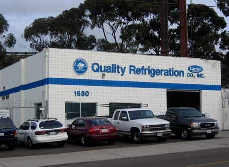 portoflosangeles.org (Above) Quality Refrigeration s San Diego facility. (Left) Quality Refrigeration boasts the largest inventory of parts on the West Coast. Pesusich and Mike Webber.