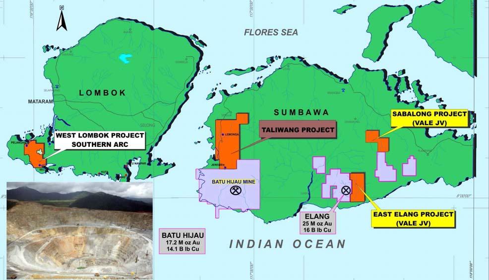 Southern Arc s Properties 7 Exploration Strategy Four highly prospective properties Exploring for two styles of mineralization Epithermal gold-silver Copper-gold porphyry Sumbawa properties