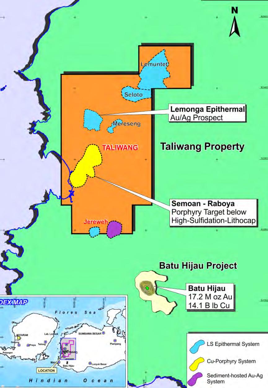 Taliwang Project Southern Arc 90% / Regency Government 10% Accepted offer to sell property to Coke Resources US$500,000 15 million shares in Coke Resources (~8%) Sale contingent on Coke Resources