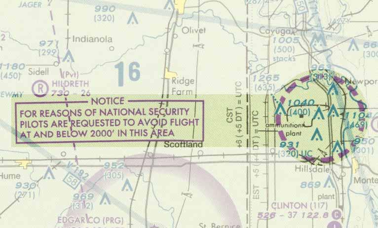 National Security Area (NSA) Ref.