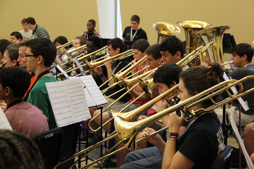 Our goal at the USF School of Music is to provide students with an experience that will help them grow and expand their musicianship as an individual and ensemble member.