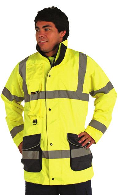 RAINWEAR Rain jacket high visibility explorer Oxford waterproof