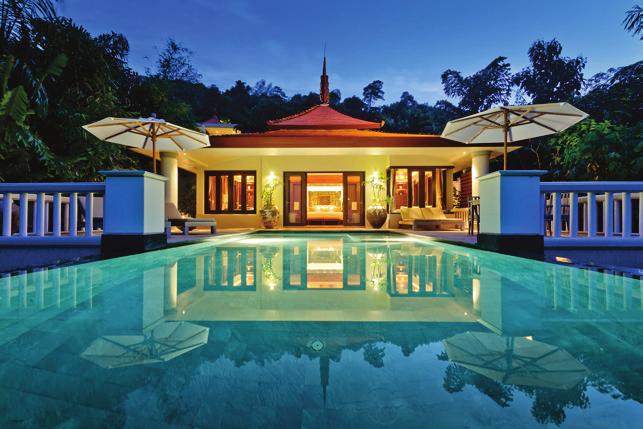 Hotel Villas All 39 individual pool villas and suites with private infinity pools embrace views