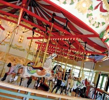 Keith Jamieson, a carousel expert, was brought in to coordinate the rebuilding project.