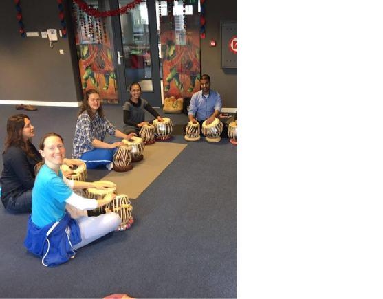 TABLAA Tabla at The Gandhi Centre is taught by internationally acclaimed Heiko Dijker,