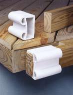N.A. Taylor Fender Board Guards A pair of white rubber cushions that slip easily over a standard 2 x 4 board to make a deluxe fender board that is cushioned on one side and protected with rubber on