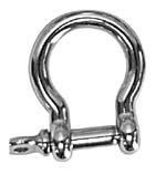 95 Stainless Steel Bow Shackles Formed 316 stainless steel. Order No Mfg. no.