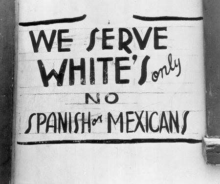 The effect on Mexican Americans Labor unions, made up mostly of white workers,