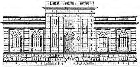 ХАЈНА ТУЦИЋ Сл. 7. Вила Олге Крсмановић - фасада Потреба архитекте била је да оствари тотални дизајн повезивањем фасаде са обрадом ентеријера, преко декоративности и мотива који се понављају.