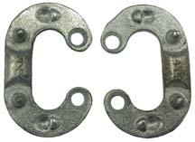 popular sizes of chain to rings, end links, eye hooks, pad eyes, tractor eyebolts. Pin can be removed with pliers or screwdriver.