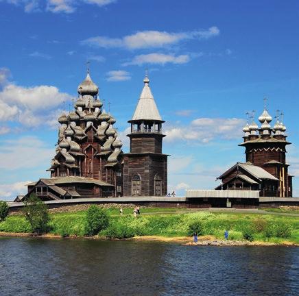 Church of St. Dmitry on the Blood, Uglich Wooden Churches, Kizhi THE ITINERARY Day 1 London to St Petersburg. Fly by scheduled flight and on arrival transfer to the MS Volga Dream for embarkation.
