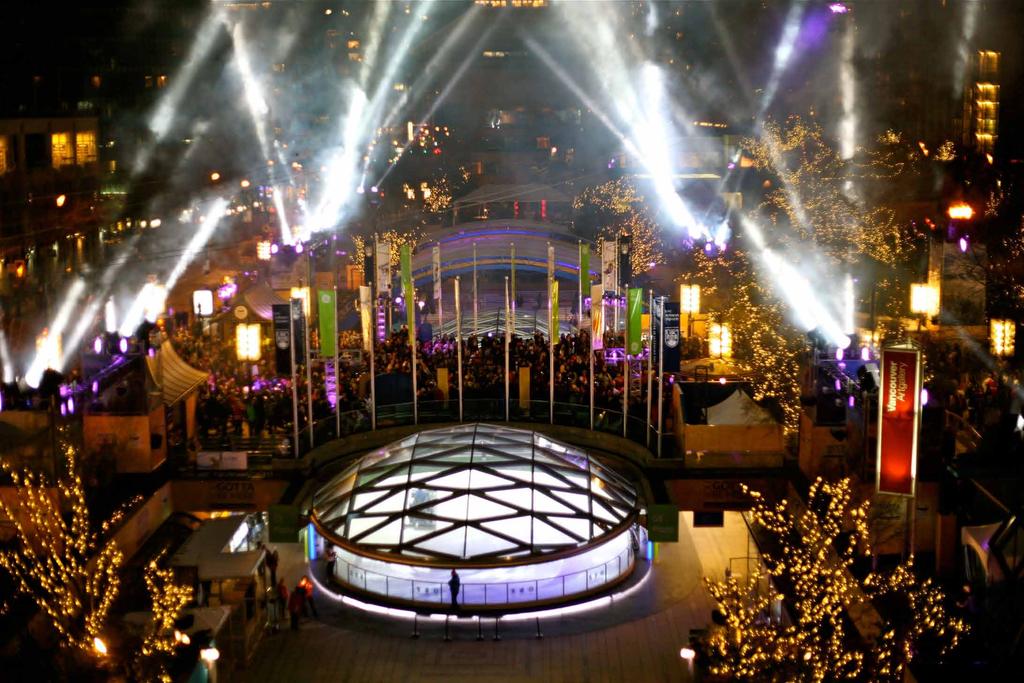 Robson Square is considered to be one of the most frequented pedestrians route in the city.