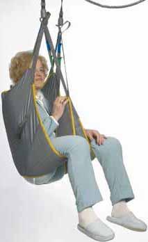 Invacare Universal Standard Sling Supports the whole body; including the shoulders. This sling should only be used for those who have good head control.