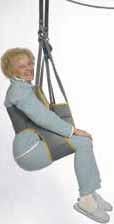 The Dress Toileting Sling is suitable for those who want to be able to dress and undress during the toilet transfer.