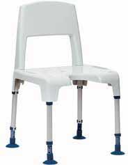 Simple and easy assembly, no tools required. Weight limit of 160 kg. Pico Pico with armrests Pico with backrest Technical data Order numbers Aquatec Pico Shower stool 9.20.