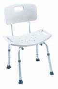 Ergonomic seat surface and ergonomic shaped backrest. Stable and secure due to angled rubber feet. Easy to clean.