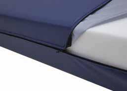 Features and Options Entry Level Ideal for clients who do not require therapy for pressure ulcer prevention. Cover Multi-stretch polyurethane fabric cover.