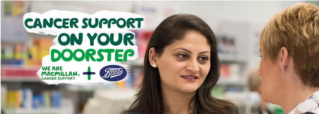 5 WHY DO THIS CHALLENGE TO GIVE IS TO LIVE Boots UK and Macmillan Cancer Support are working together to ensure people affected by cancer, wherever they are in the UK, have access to the best cancer