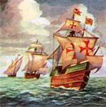 Although it is believed that Columbus actually found the Americas, he died believing that he had found a westerly route to Asia.