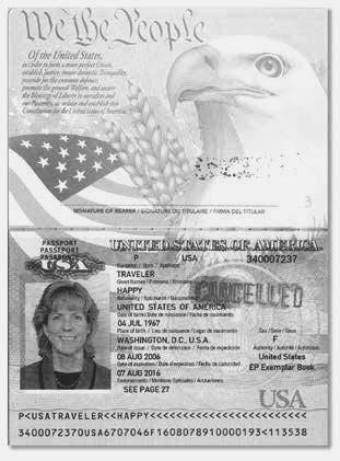 S. passport to U.S. citizens and noncitizen nationals.