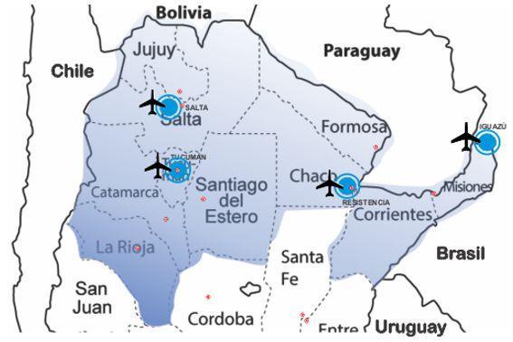 Infrastructure for the Economic Development - Airport INTERNATIONAL AIRPORT MARTÍN MIGUEL DE GüEMES SALTA AIRPORT Tte.