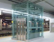 in one location Commercial area Concourse Automatic ticket gate In station