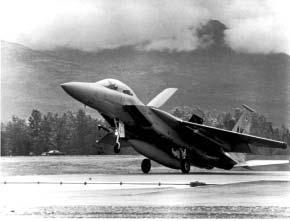 Two-seat F-15 lands at Elmendorf AFB, Alaska DSP