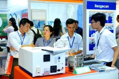 HCMC Number of Exhibitors: 350 booths of 259 participants