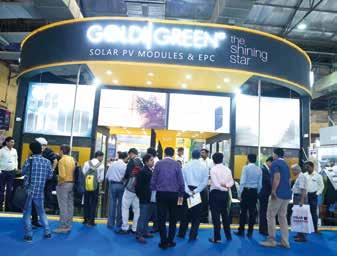 technologies. At Intersolar India, 238 exhibitors from 17 countries, including 50 exhibitors with energy storage solutions, demonstrated how they are advancing the Indian energy transition.